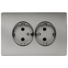 Πρίζα Σούκο 2Θ. Γκρί Rhyme 11374